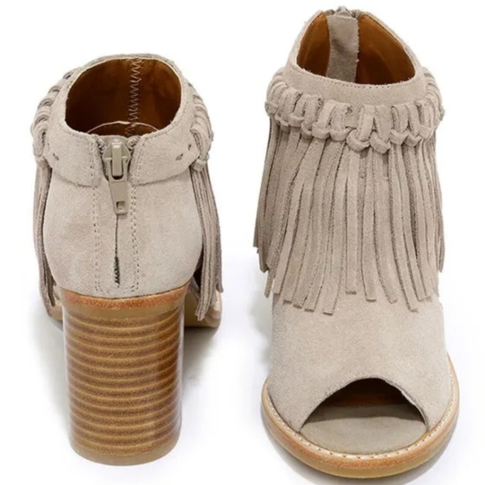 SBICCA HICKORY SUEDE BOOTIES - Picture 2 of 6